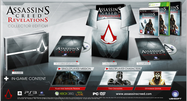 assassins creed revelations collectors edition - Assassins Creed Revelations: Collectors Edition angekündigt