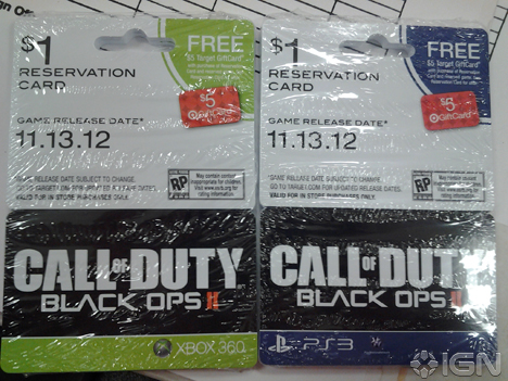 cod black ops 2 pre order card - Call of Duty Blck Ops 2: Vorab geleakt samt Release
