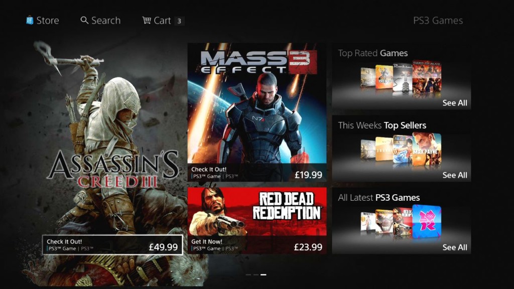 PSN Store Update 4 - Playstation Store: Interface Erneuerung kommt am Mittwoch