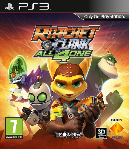 ratchet and clank all 4 one cover - Ratchet and Clank All 4 One: Cover, Releasetermin und Vorbesteller Bonus