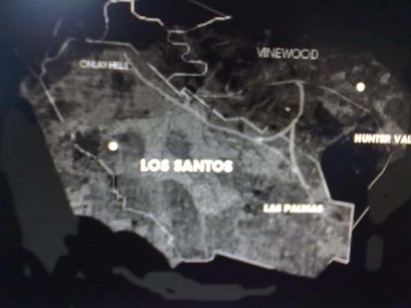 gta v los santos karte - GTA V: Karte von Los Santos aufgetaucht
