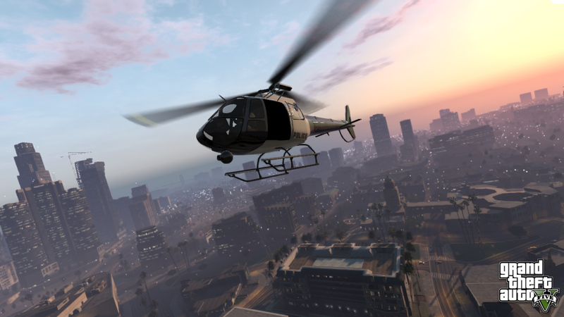 GTA V Helikopter - GTA V: Neue Infos und 2 Screenshots von Rockstar Games