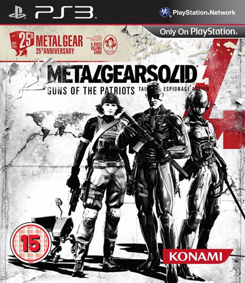 Metal Gear Solid 4 25th packshot - Metal Gear Solid 4 Guns of the Patriots: 25th Anniversary Edtion Release steht fest