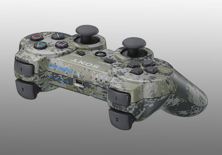 Playstation 3 Camouflage Controller Dualshock 3