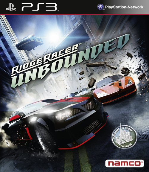 Ridge Racer Unbounded Packshot