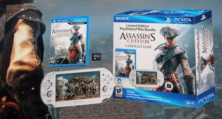 Assassins Creed 3: Liberation PS Vita Weiß Bundle