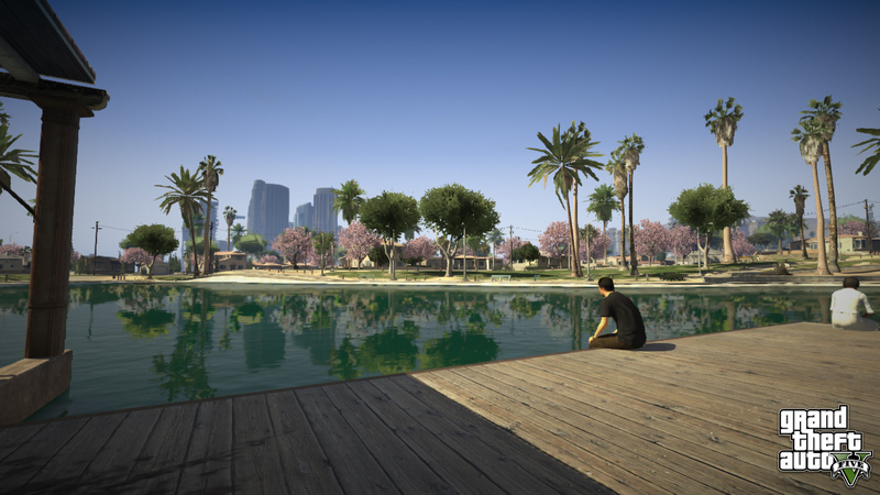 GTA V Teich - GTA V: Neue Infos und 2 Screenshots von Rockstar Games