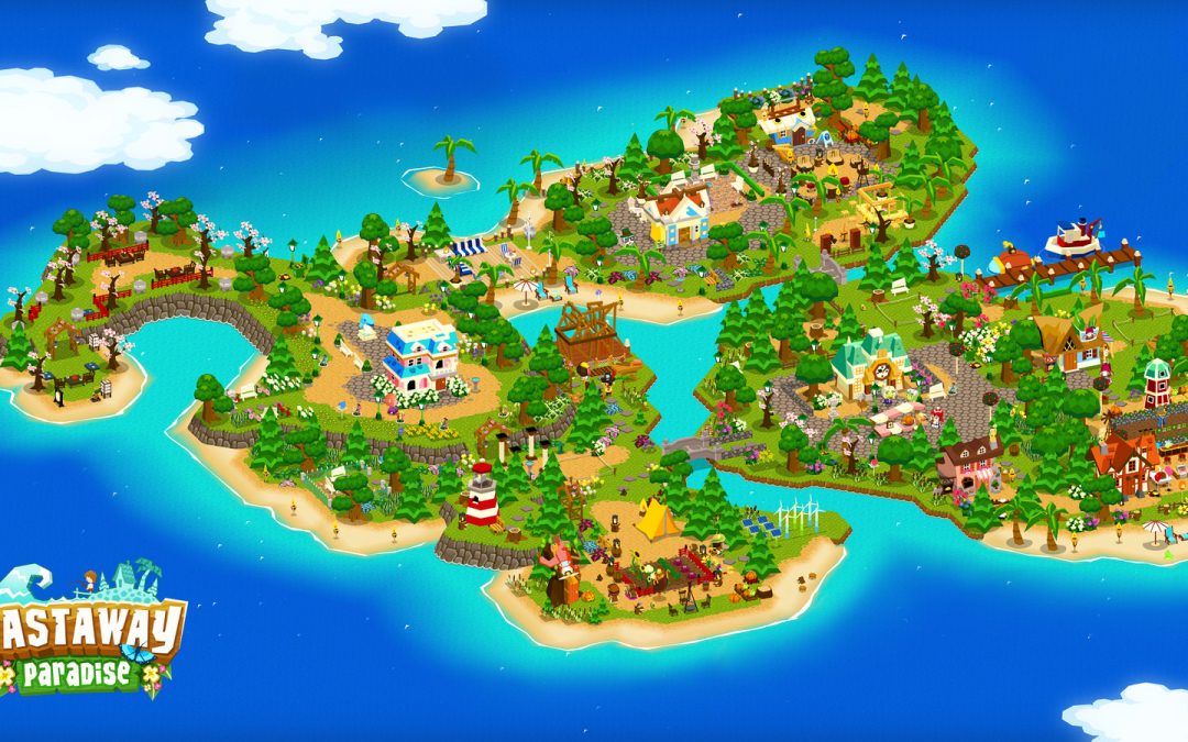 Städtebausimulation Castaway Paradise erscheint am 31. Juli auf PS4
