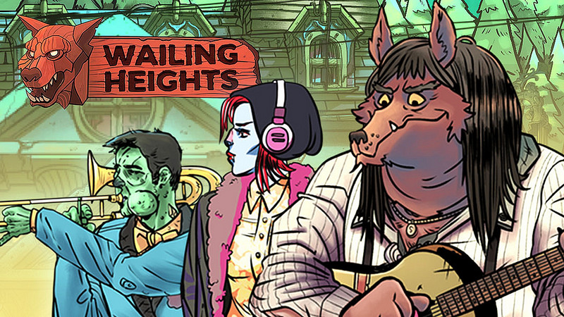 Wailing Heights, ein wunderschönes handgemaltes Comicbuch-Abenteuer, erscheint heute auf PS4