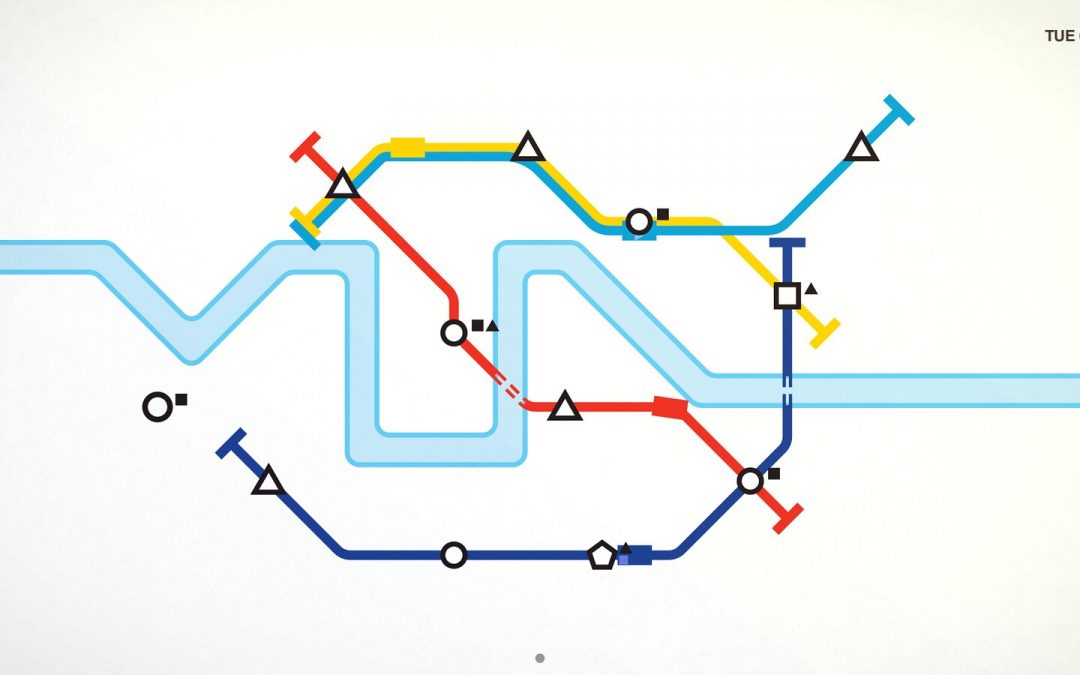 Der großartige U-Bahn-Simulator Mini Metro erscheint 10. September auf PS4