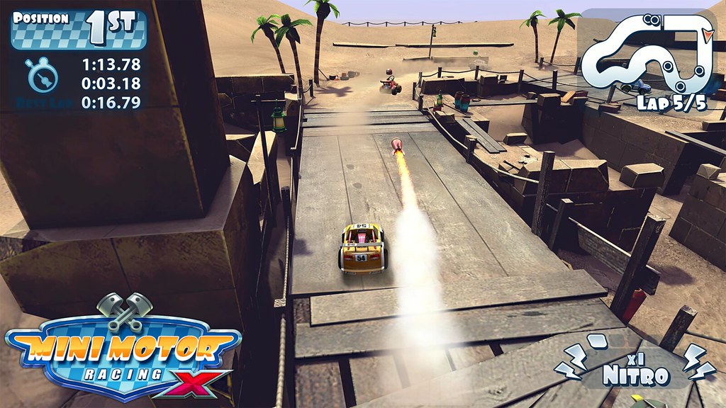 Vollgepackter Arcade-Nervenkitzel erwartet euch im kommenden Mini Motor Racing X auf PS4