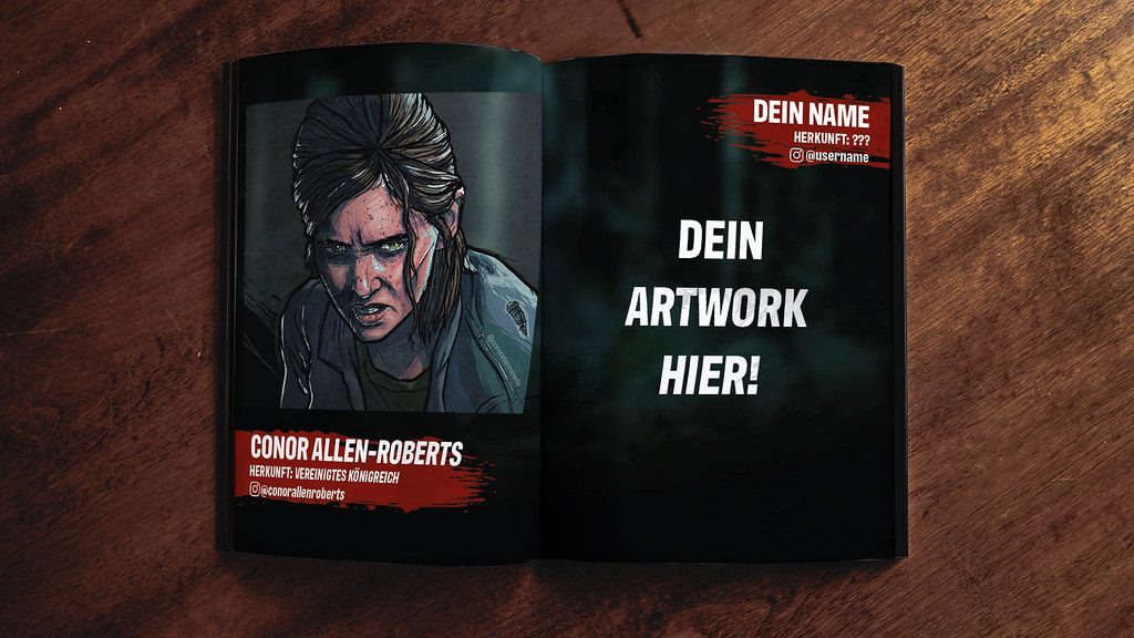 The Last of Us Part II Artbook aus euren FanArts!