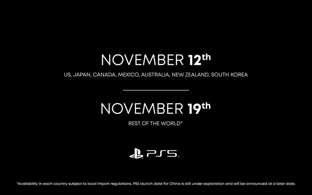 PlayStation 5 Release im November: PS5-Digital Edition und PS5 mit Ultra HD Blu-ray Laufwerk