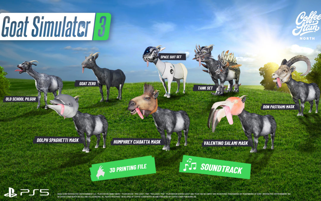 Das Veröffentlichungsdatum von Goat Simulator 3 wird enthüllt