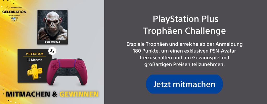 Nehmt teil an der Trophäen-Challenge
